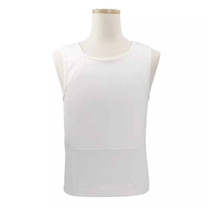 NIJ IIIA Concealed Flexible Body Armor Undershirt STOPS 12GA + .44MAG XL