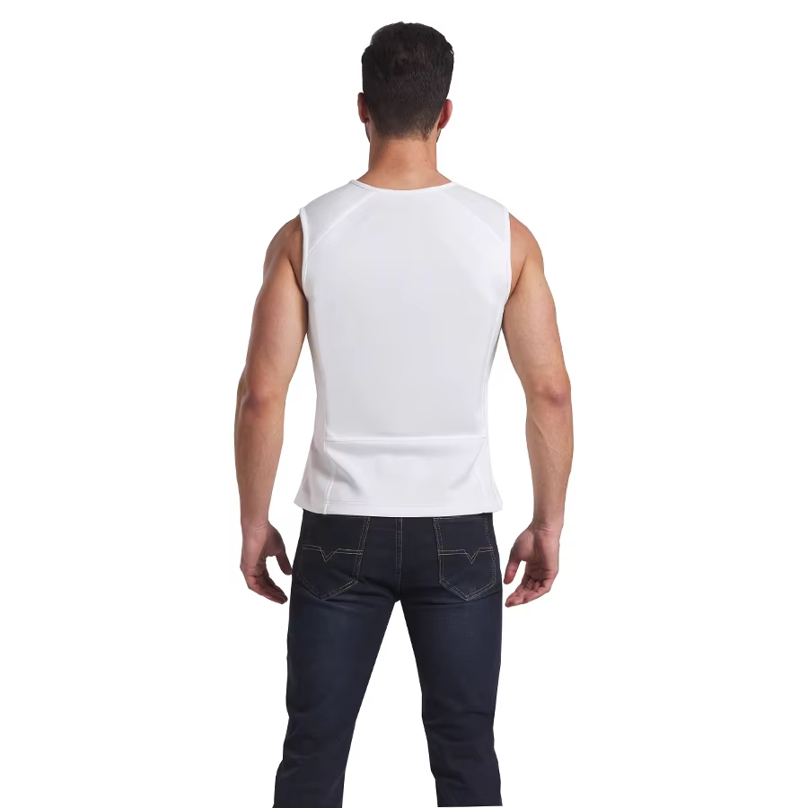 NIJ IIIA Concealed Flexible Body Armor Undershirt STOPS 12GA + .44MAG XL