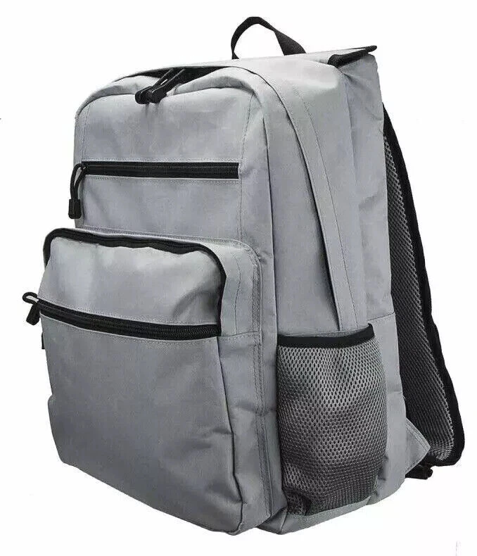 Covert Backpack Body Armor System w/ Front + Rear NIJ IV Rigid Inserts - Stops 300WIN MAG + .30-06AP - Gray