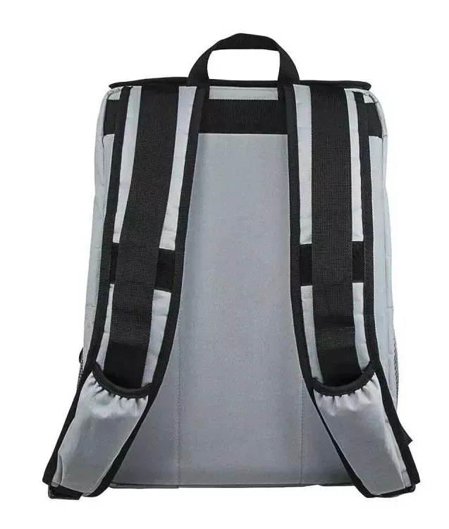 Covert Backpack Body Armor System w/ Front + Rear NIJ IV Rigid Inserts - Stops 300WIN MAG + .30-06AP - Gray