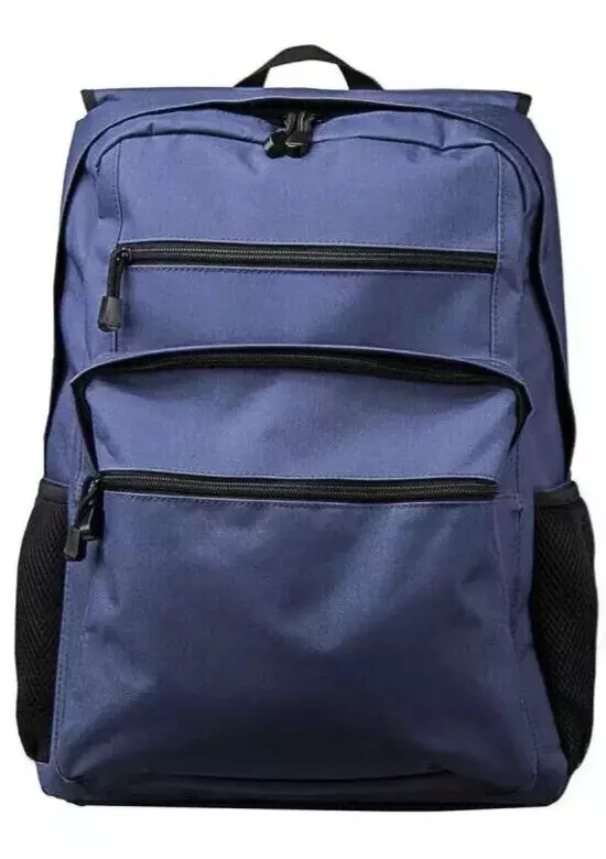 Covert Backpack Body Armor System w/ Front + Rear NIJ IV Rigid Inserts - Stops 300WIN MAG + .30-06AP - Blue