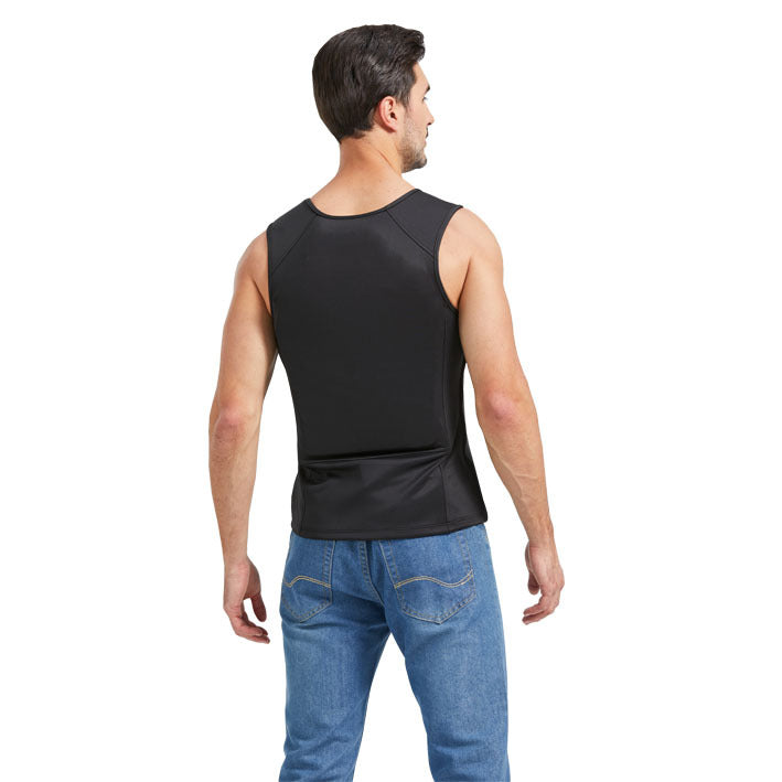 NIJ IIIA Concealed Flexible Body Armor Undershirt STOPS 12GA + .44MAG 4XL