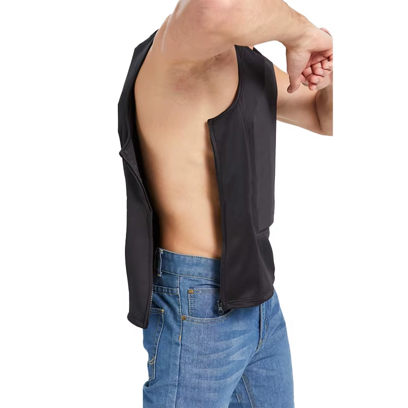 NIJ IIIA Concealed Flexible Body Armor Undershirt STOPS 12GA + .44MAG 4XL