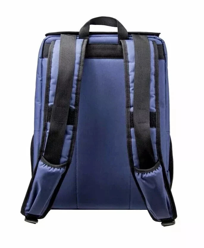 Covert Backpack Body Armor System w/ Front + Rear NIJ IV Rigid Inserts - Stops 300WIN MAG + .30-06AP - Blue