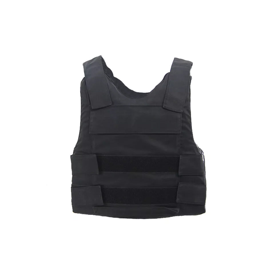 Concealable Combination Body Armor w/ Full Coverage NIJ IIIA Soft Panels + Front/Rear NIJ IV Rigid Inserts - Stops 300WIN MAG + .30-06AP - XL